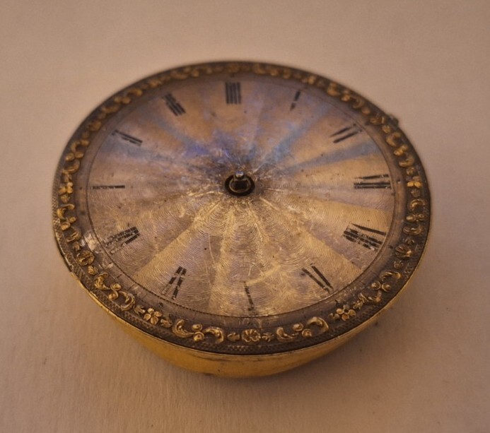 Beautiful Vintage Muirhead Glasgow Pocket Watch Movement and Face – Balance Ok