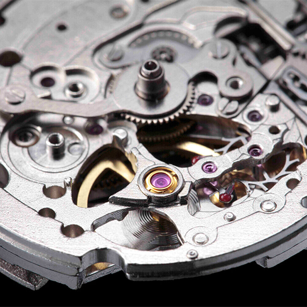 Miyota / Citizen 82S0 Silver Plated Japan Automatic Mechanical Movement