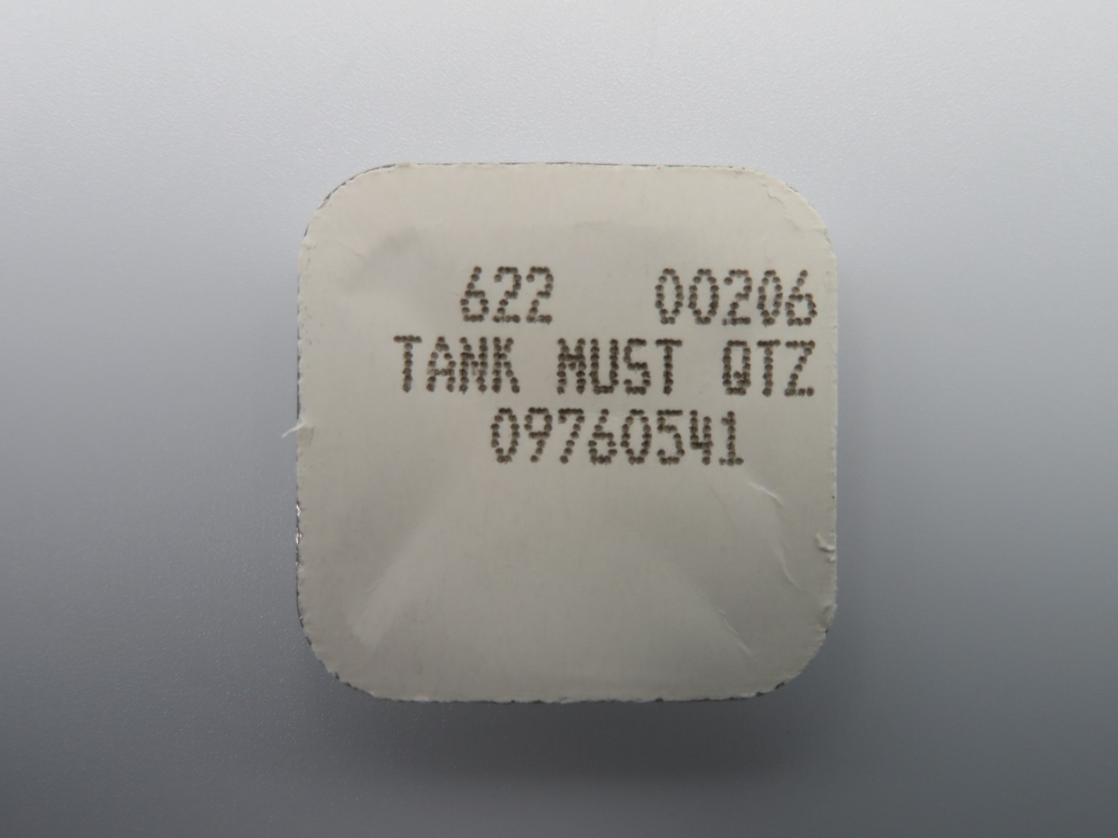 Cartier Must QTZ 18k Cabochon Crown 622 00206 09760541 NOS Genuine Part