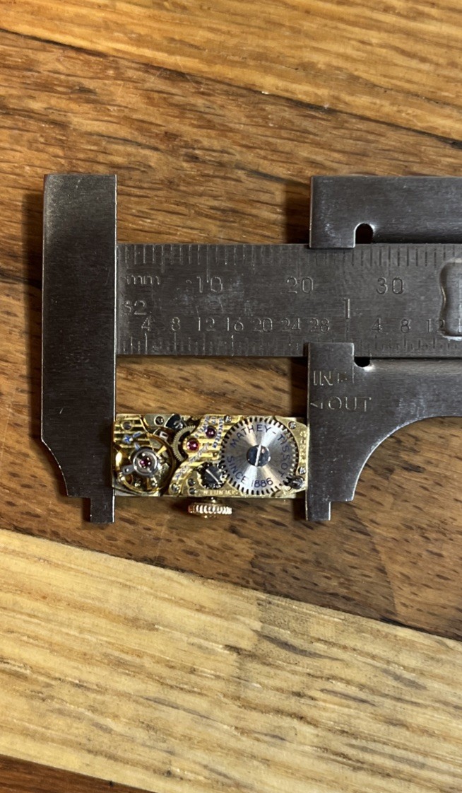 Mathey Tissot Cocktail Watch 17 Jewel Movement, Running W/Gold Bracelet