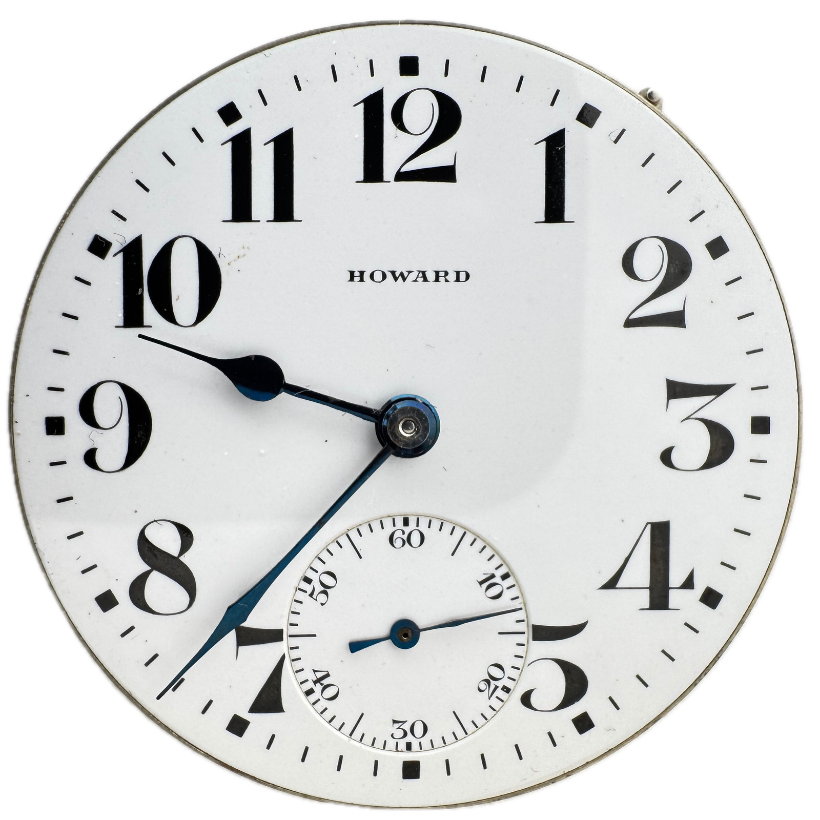 Antique 16s E. Howard 21 Jewel Railroad Pocket Watch Movement Series 11