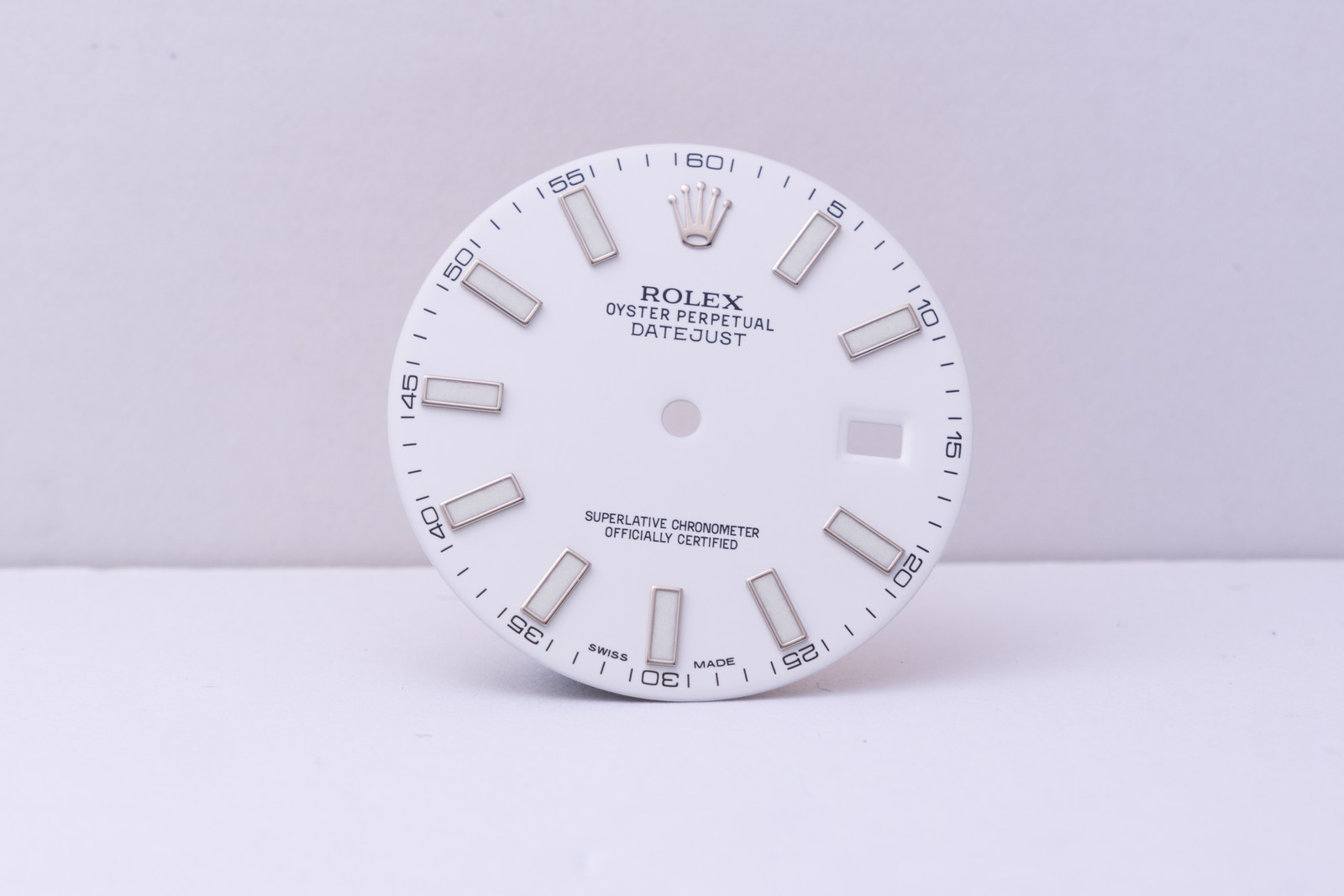 Rolex Datejust II 41mm White Stick Dial for 116334 – 116300 FCD30545