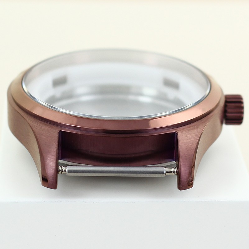 40mm Stainless Steel Watch Case for NH34 NH35 NH36 ETA2824 Movement