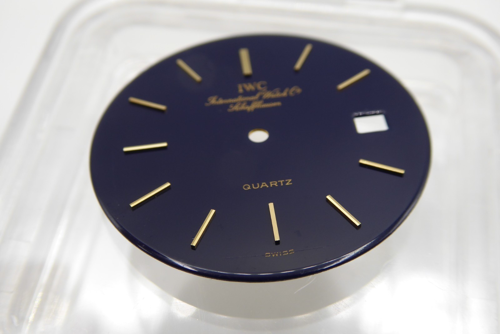 IWC Schaffhaussen vintage rare dark blue dial 30.5mm