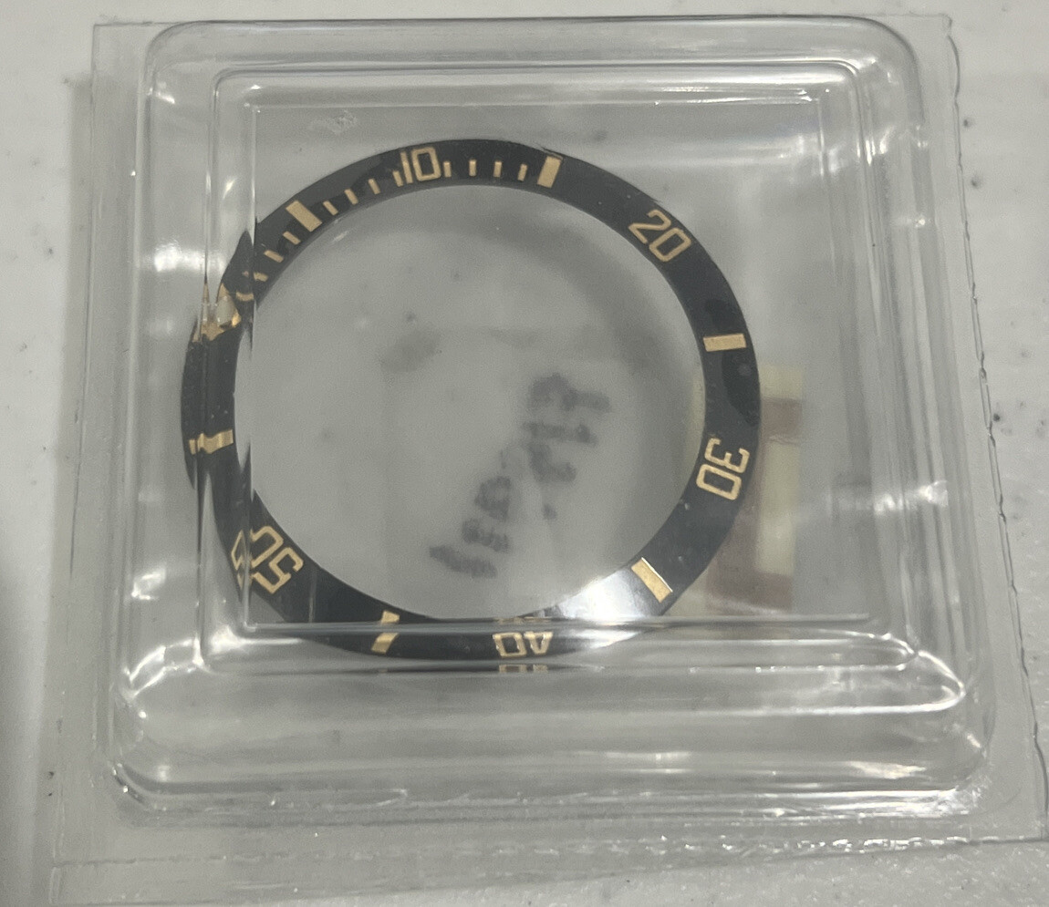 Rolex Submariner Bezel Insert 116613 LN Black Authentic Original New Sealed