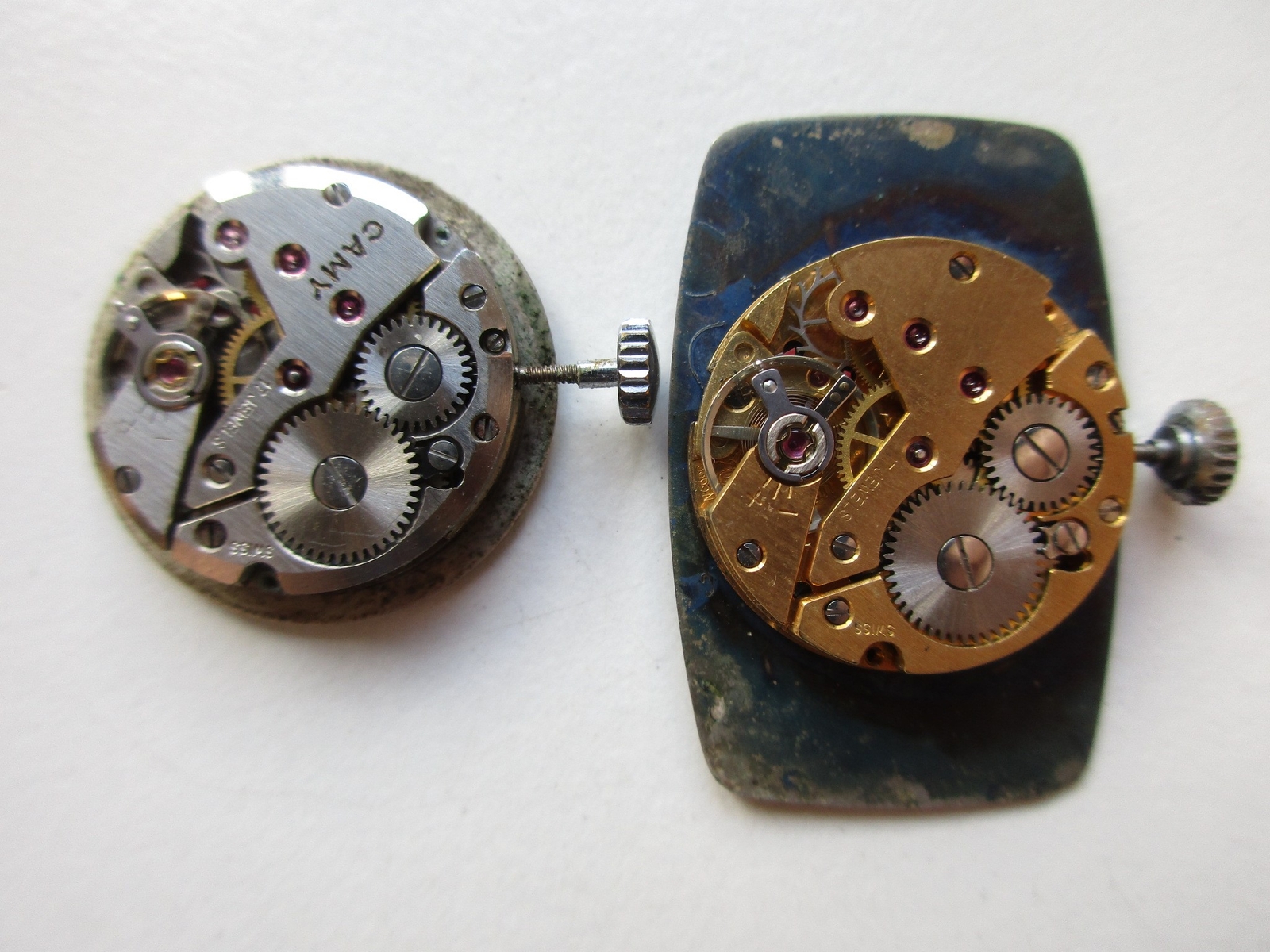 Unitas cal. 6365N Swiss vintage watch movements – for parts