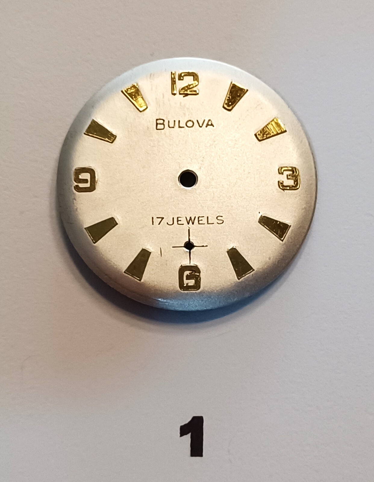 Bulova Watch Dials …You Choose… Bulova Round , Rectangular , Dial