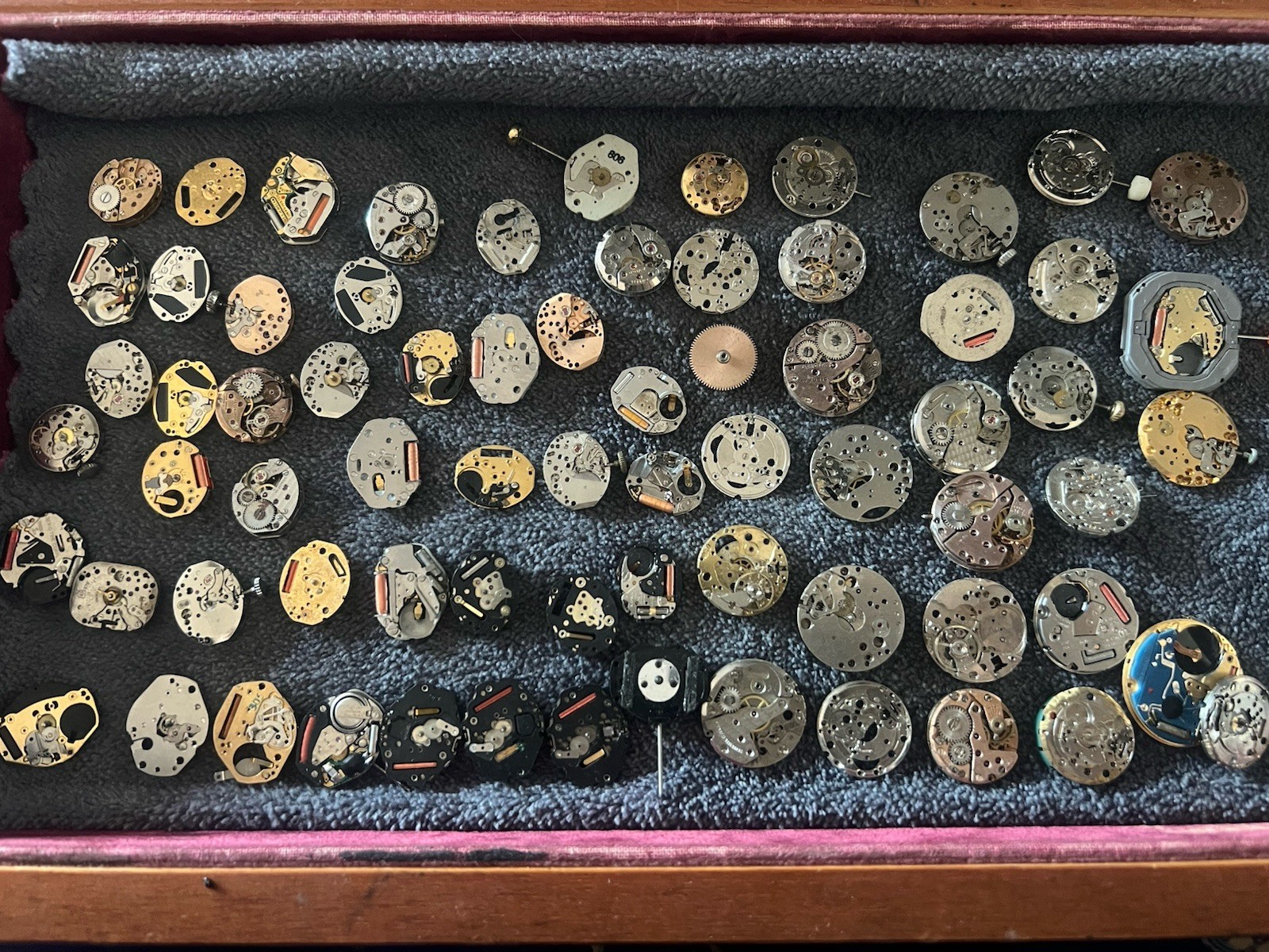 Citizen Seiko Swiss Eta Ladies Watch Movement Parts To Repair 66pcs