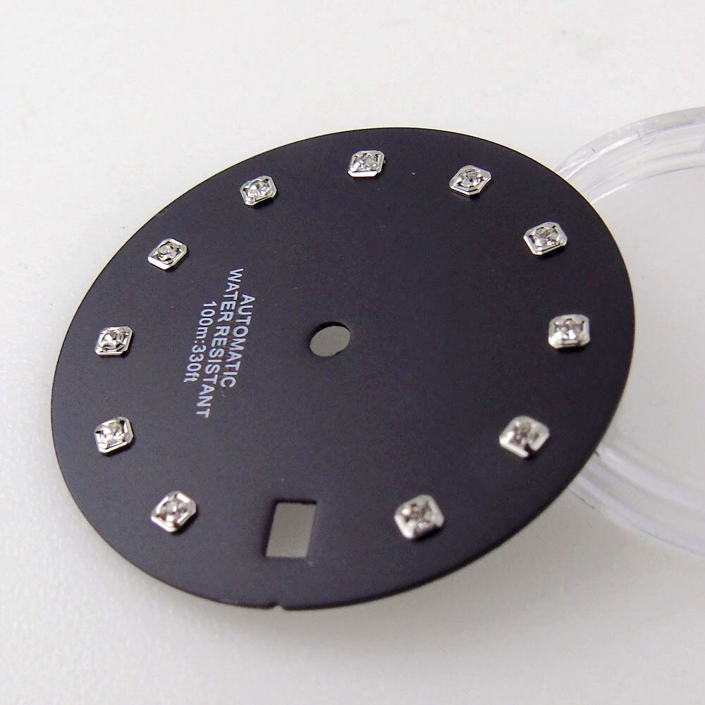 Fit NH35 Automatic Movement 29mm Watch Dial Watch Face Datejust Diamond Index
