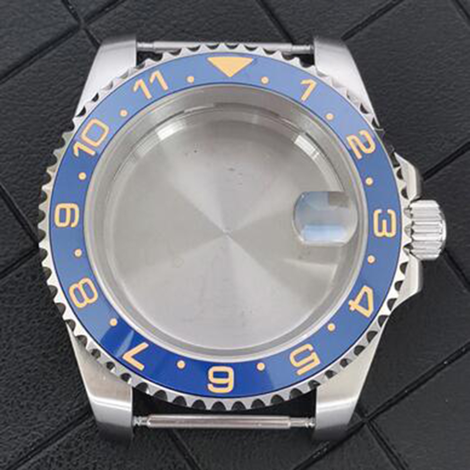 40MM Stainless Steel Case Sapphire Glass Watch Case for NH34 Automatic Movement