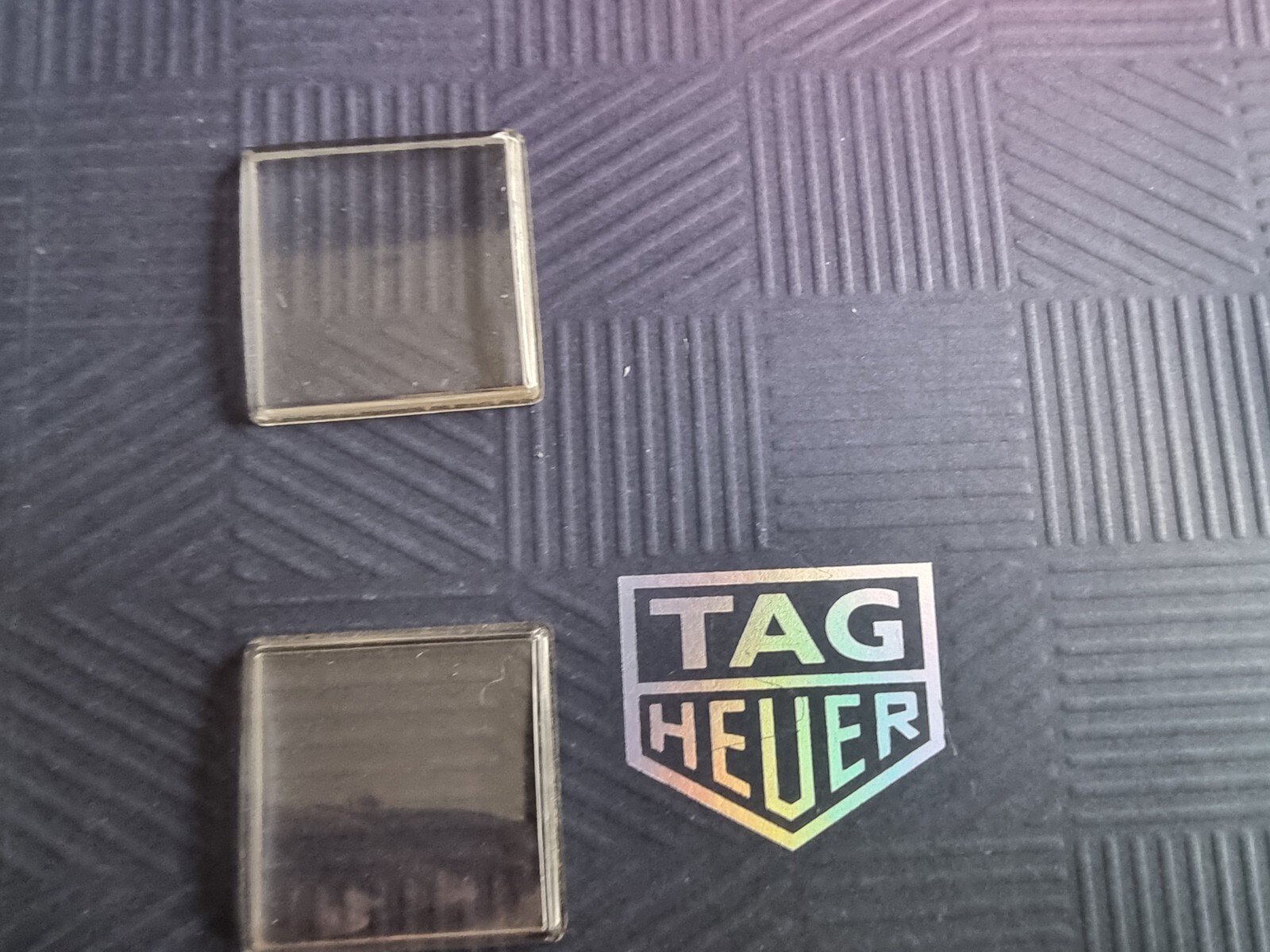 TAG Heuer Monaco blue chronograph dial plastic glass steel surround parts CW2113