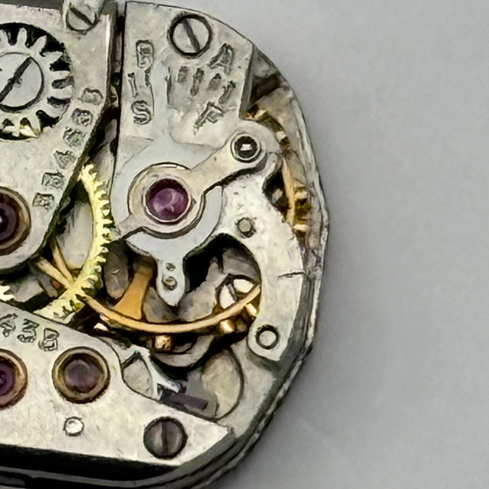 Cyma R433 Watch Movement Tavannes 17Jewels Swiss Manual Wind Parts Repair 11.3mm