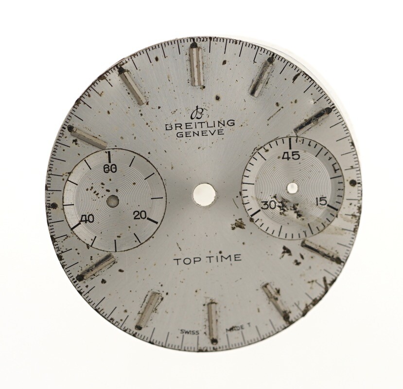 BREITLING GENEVE TOP TIME CHRONOGRAPH WATCH DIAL AE110