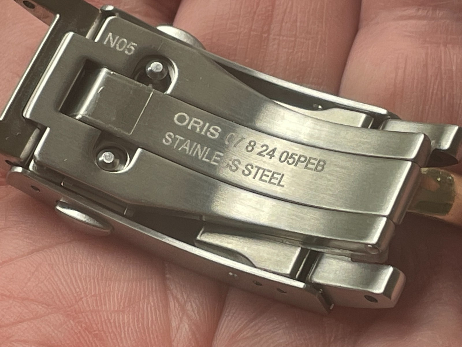 ORIS Deployment Clasp For Steel Bracelet Ref 0782405PEB (Z158)