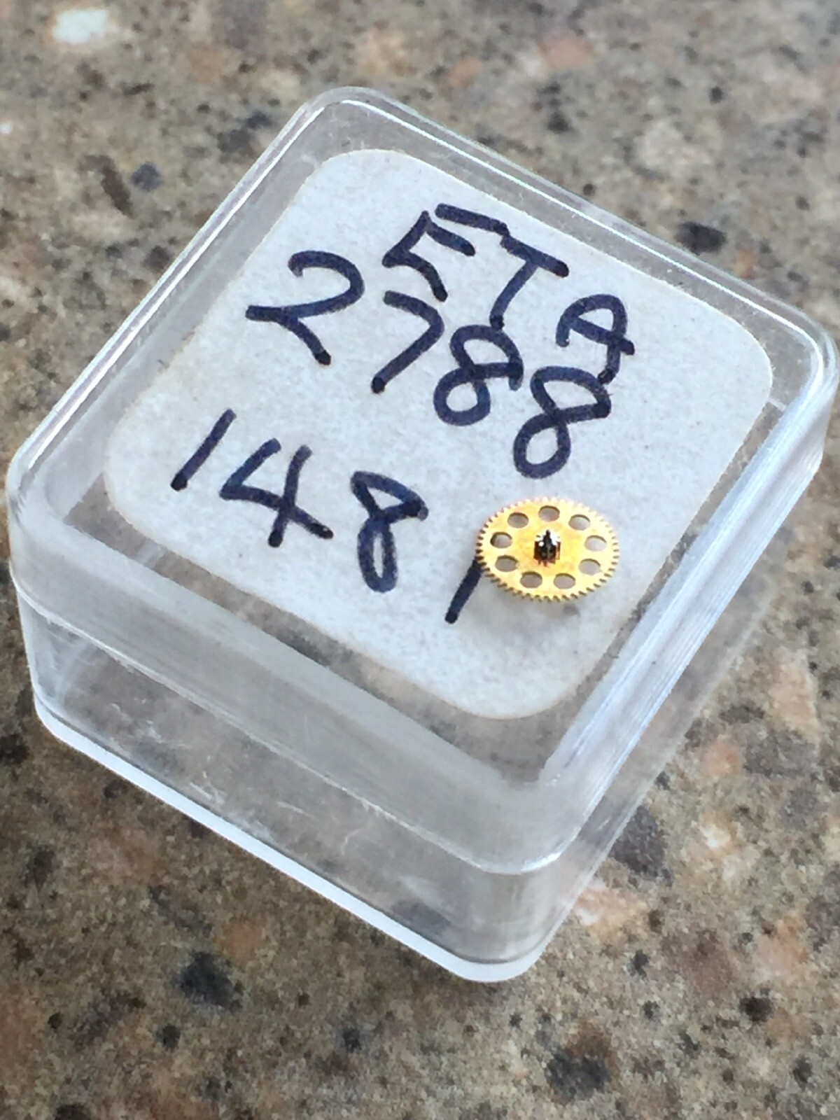 ETA 2770 Automatic Reduction Wheel New Unused Part 1481