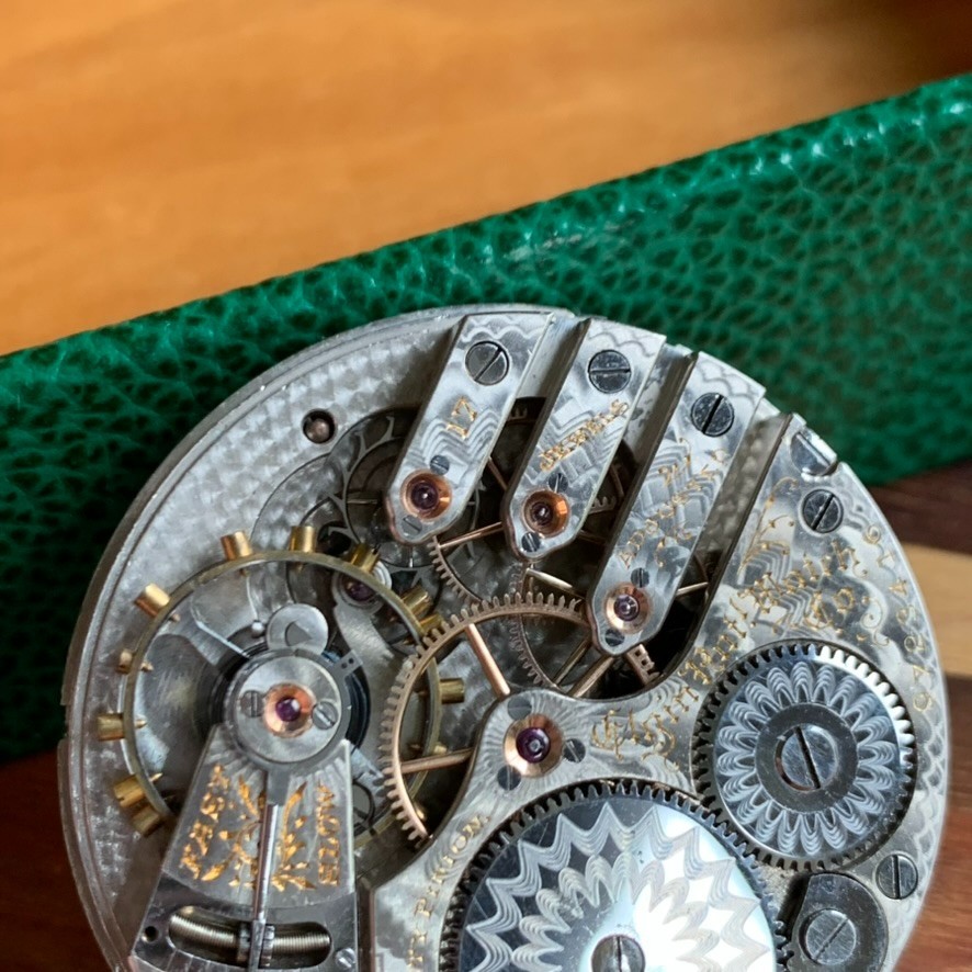 1903 Elgin Grade 243 16S 17 J 3 Finger Hunting Case Pocket Watch Movement Repair