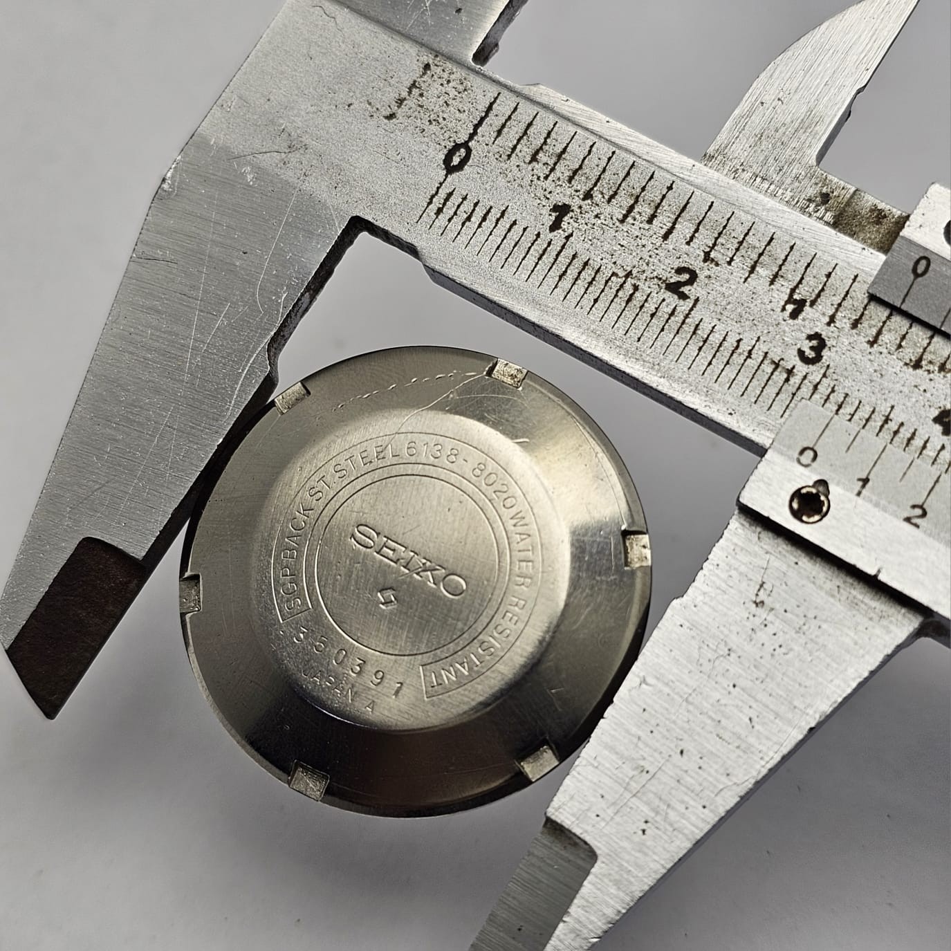 Seiko Panda 6138-8020 Chronograph Vintage Watch Caseback SGB54SGB5
