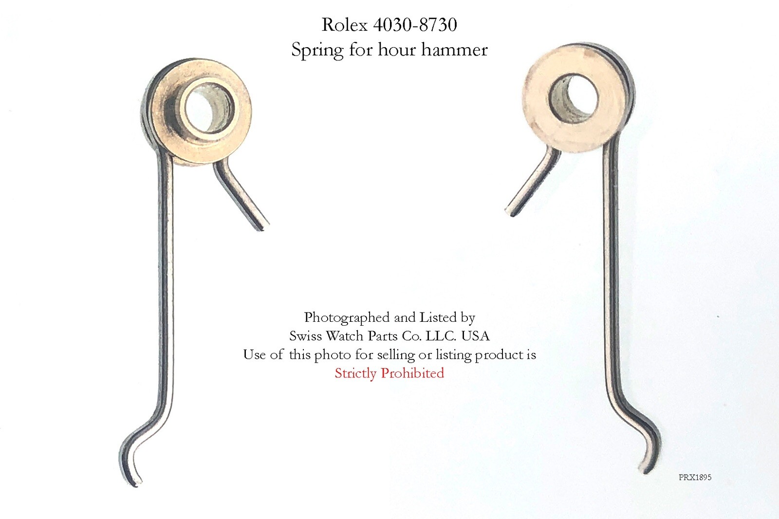 Rolex Caliber 4030 8730 Spring for hour hammer Genuine Watch Movement Part