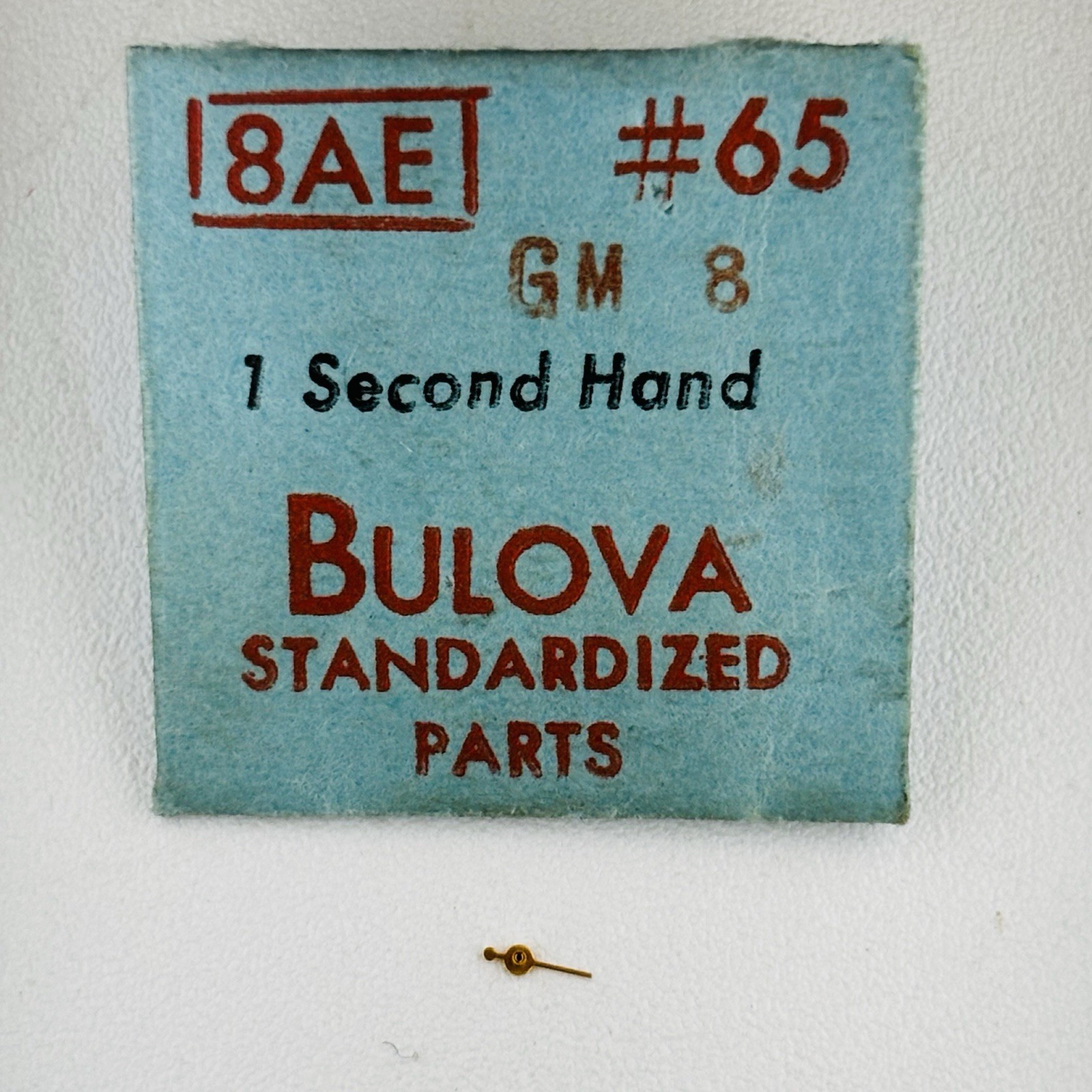 Bulova 8AE #65 Second Hand GM 8 Gold