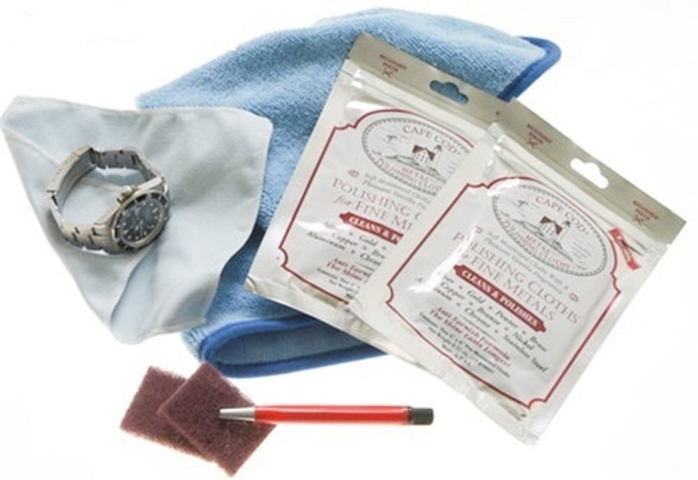 COMPLETE WATCH CARE AND SCRATCH REMOVAL KIT FOR HIGH POLISH & SATIN METALS