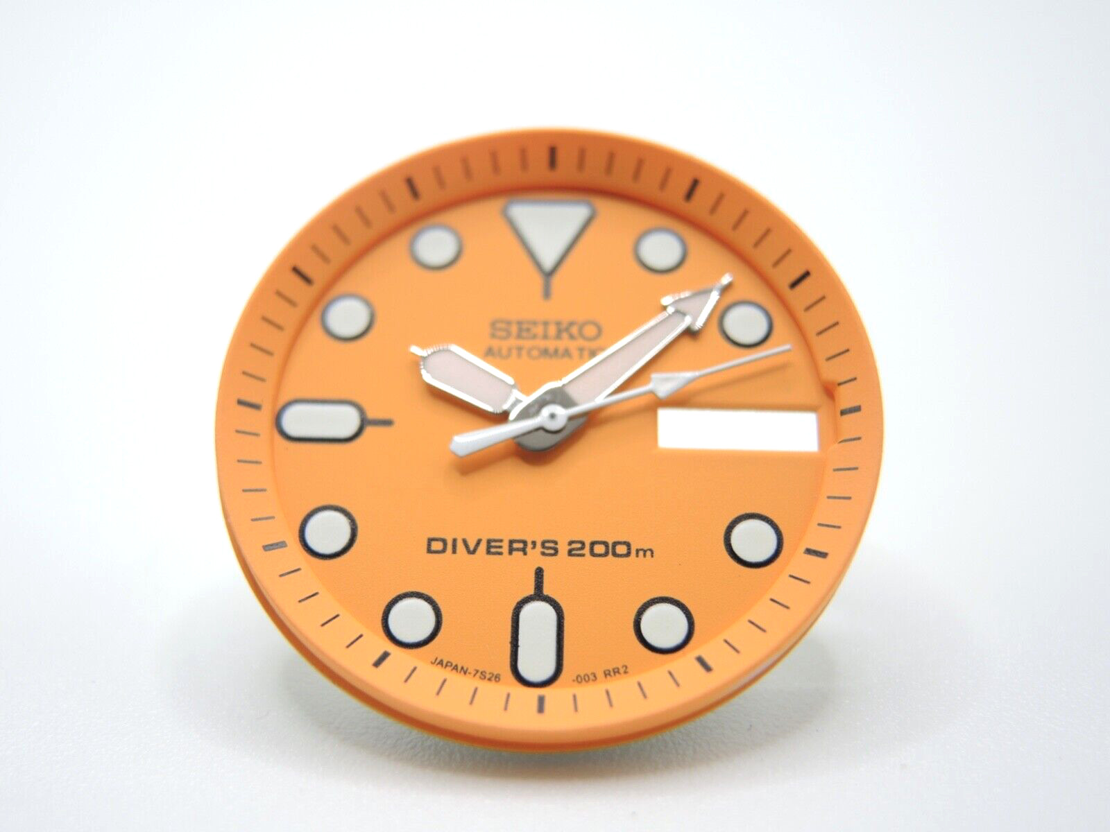 NEW ORANGE DIAL,HANDS & MINUTE TRACK MEDIUM DIVERS SKX013-015 (7S26-0030) WATCH