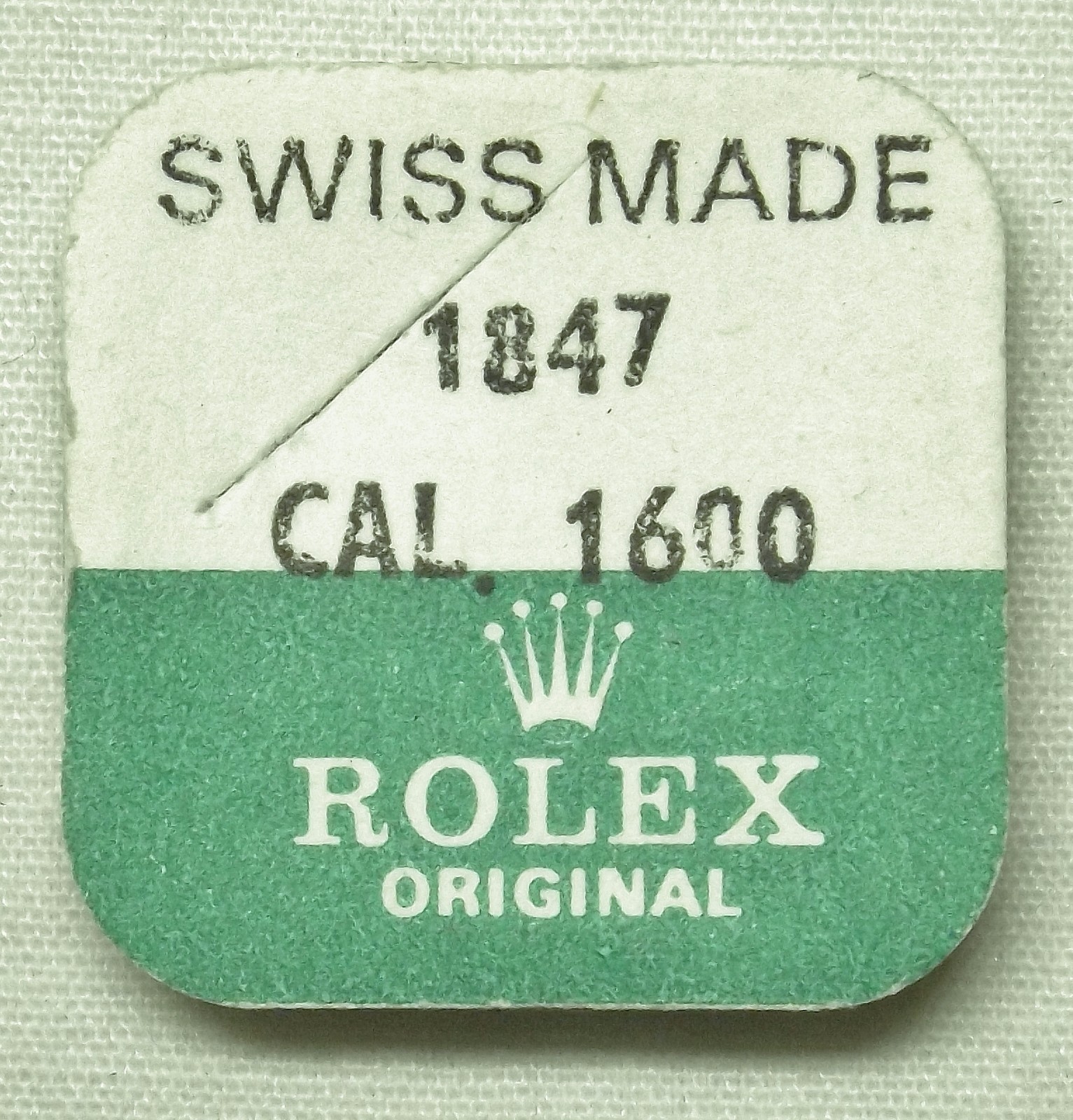 VINTAGE ROLEX 1600 – 1847 SCREW FOR CLICK GENUINE (1 pc. from pk )