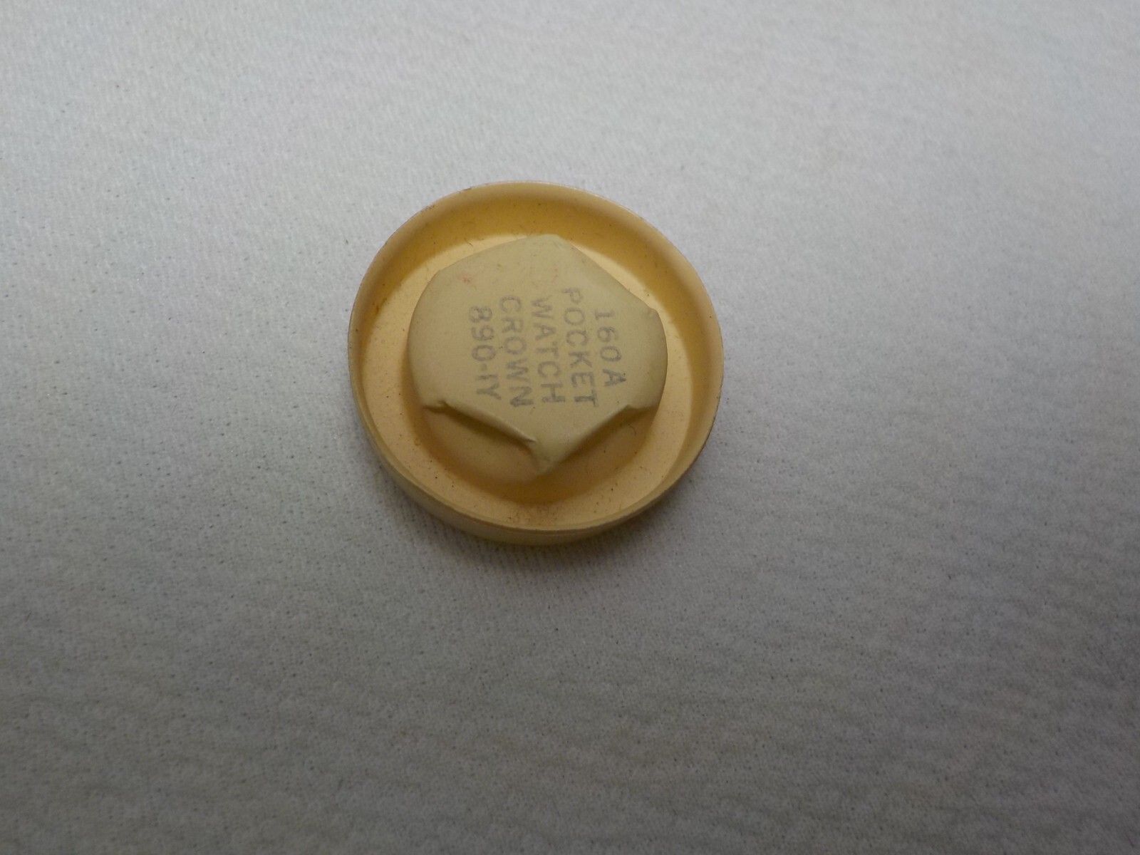 VINTAGE 7.2 MM GOLD FILLED POCKET WATCH CROWN WATCHMAKERS REPLACEMENT PART