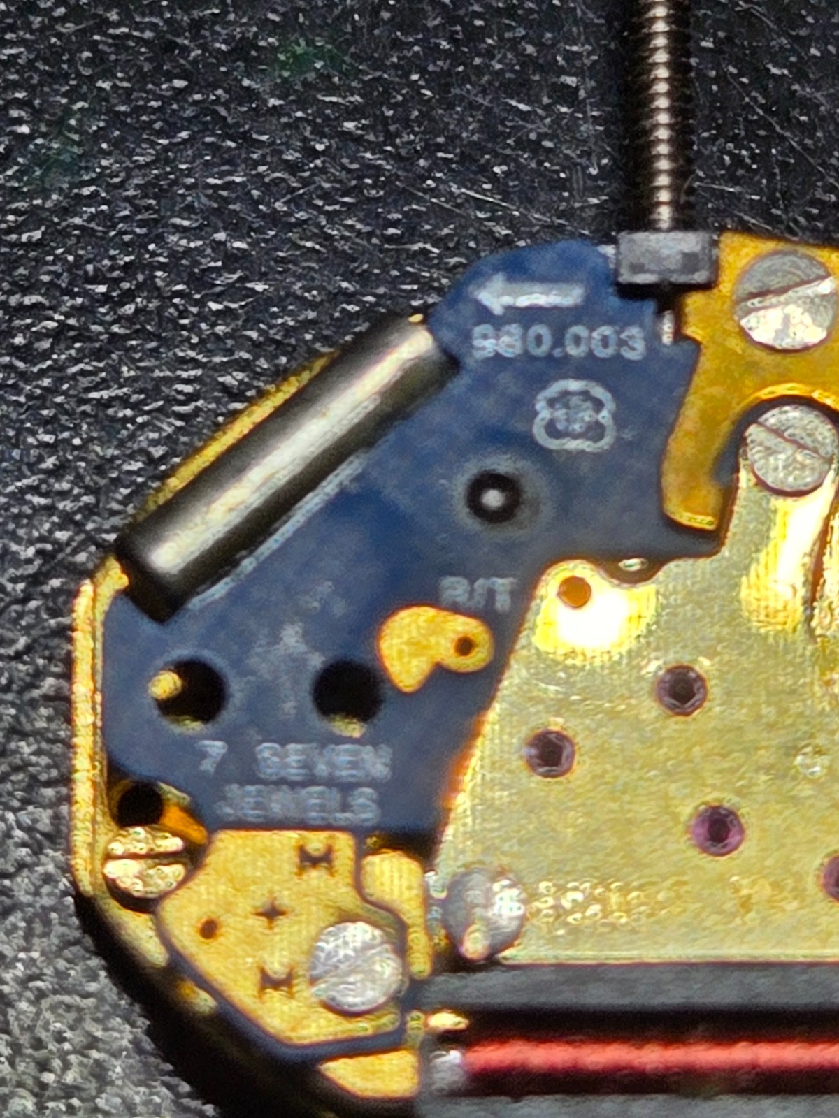 Quartz Movement ETA 980.003 Swiss Circuit Board 2 Hands
