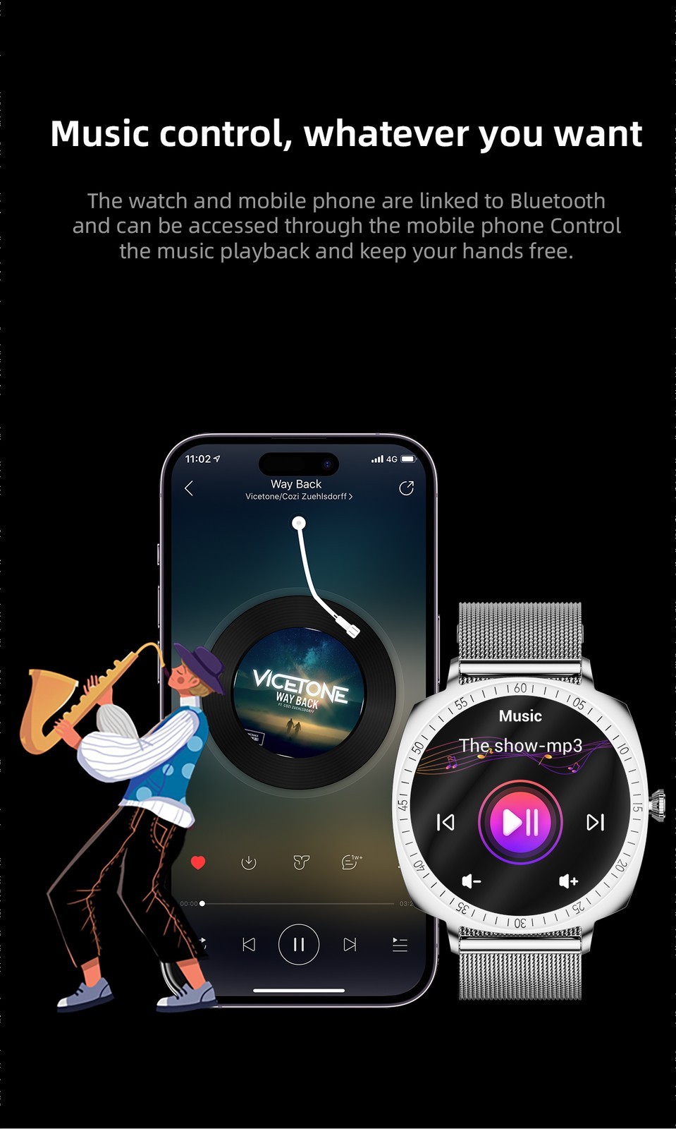 Smart Watch for Men Women Bluetooth Call Sport Fitness Tracker Heart Rate Gift