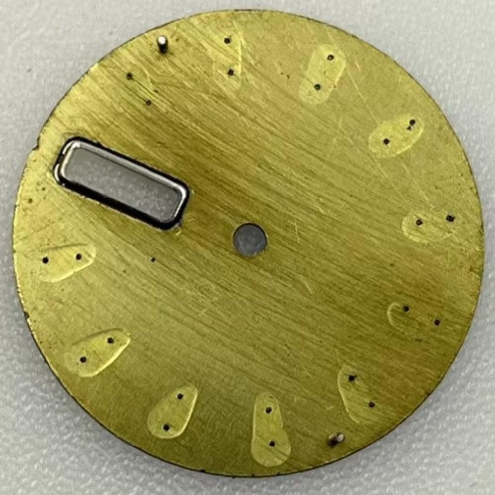 Blue Modified 28.5mm Green Lume No Logo Watch Dial Fit for NH36 Movement