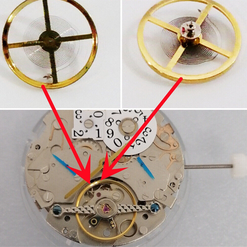 Complete Balance Wheel Hairspring for SH Multifunctional SP Flywheel Movement