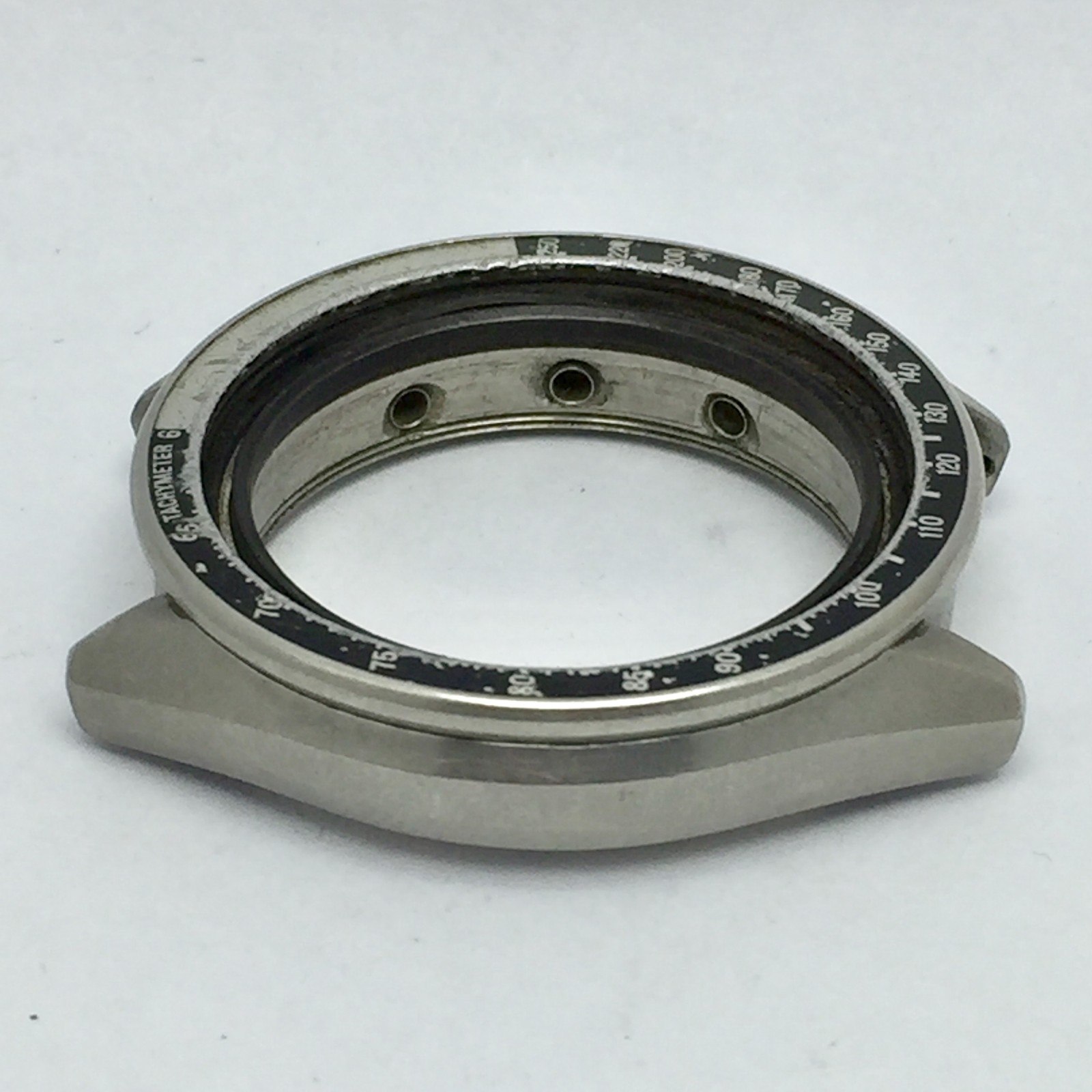 Seiko Chronograph 6139-6040 Automatic Ghost Cock Bezel Vintage Watch Case TYB411