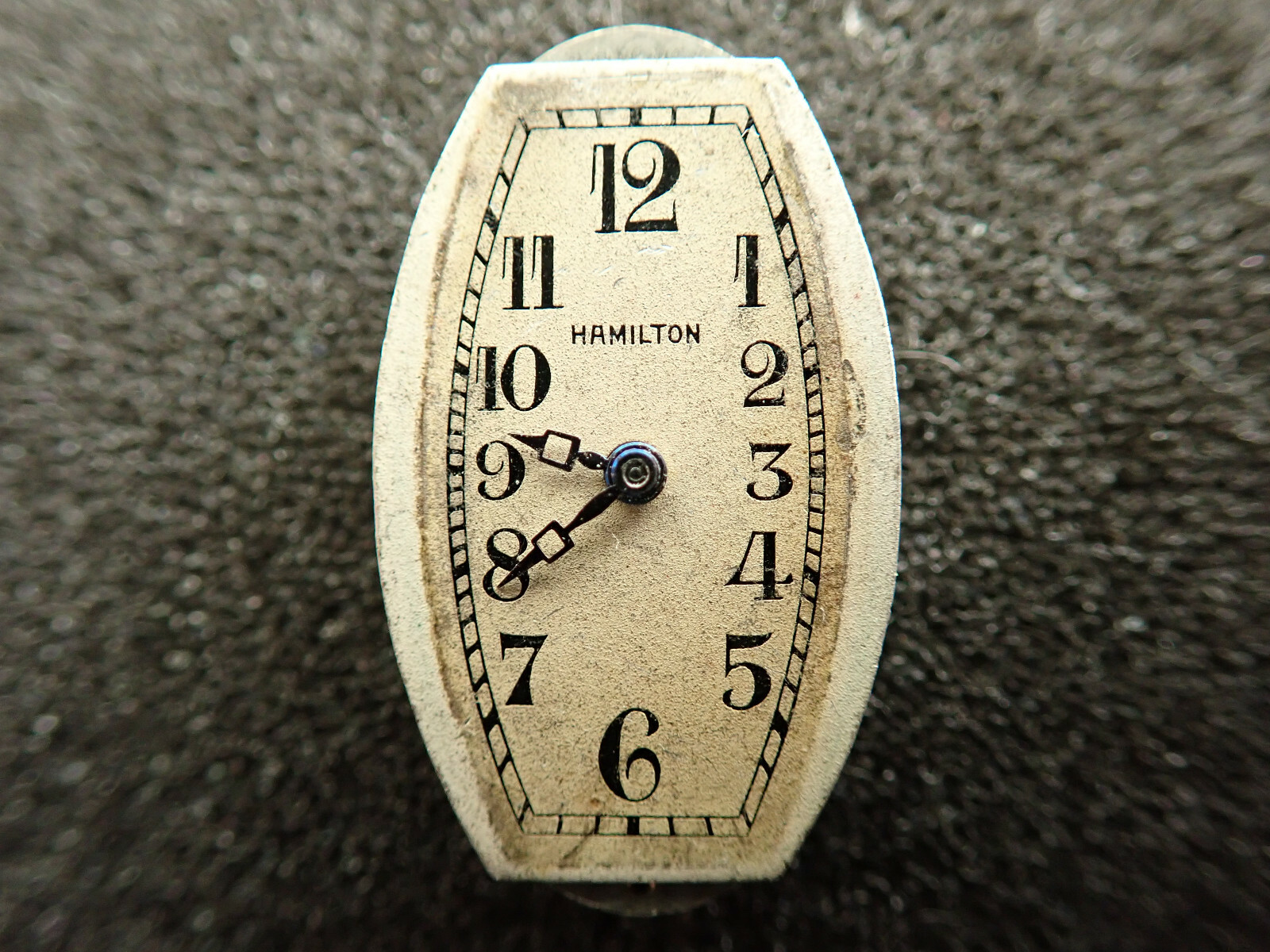 VINTAGE 25.5MM MEN’S HAMILTON WRIST WATCH MOVEMENT CAL. 989 – NOT RUNNING