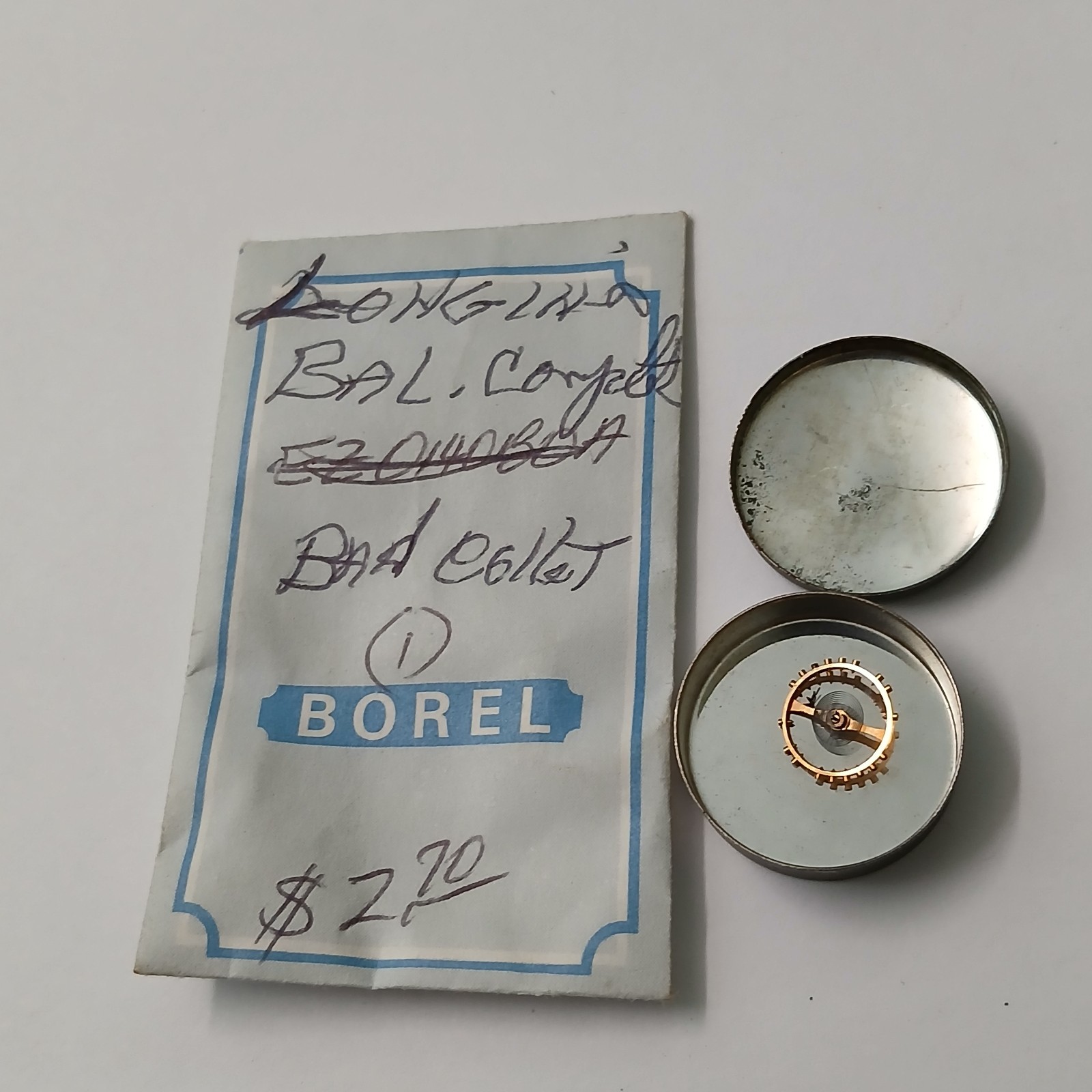 Longines Watch Repair Part#721 Model 14.16 Balance Complete Genuine New