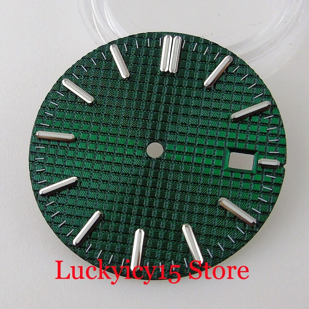 31.7MM Accessories Watch Black/Blue/Silver/Green Dial With Date Display Window