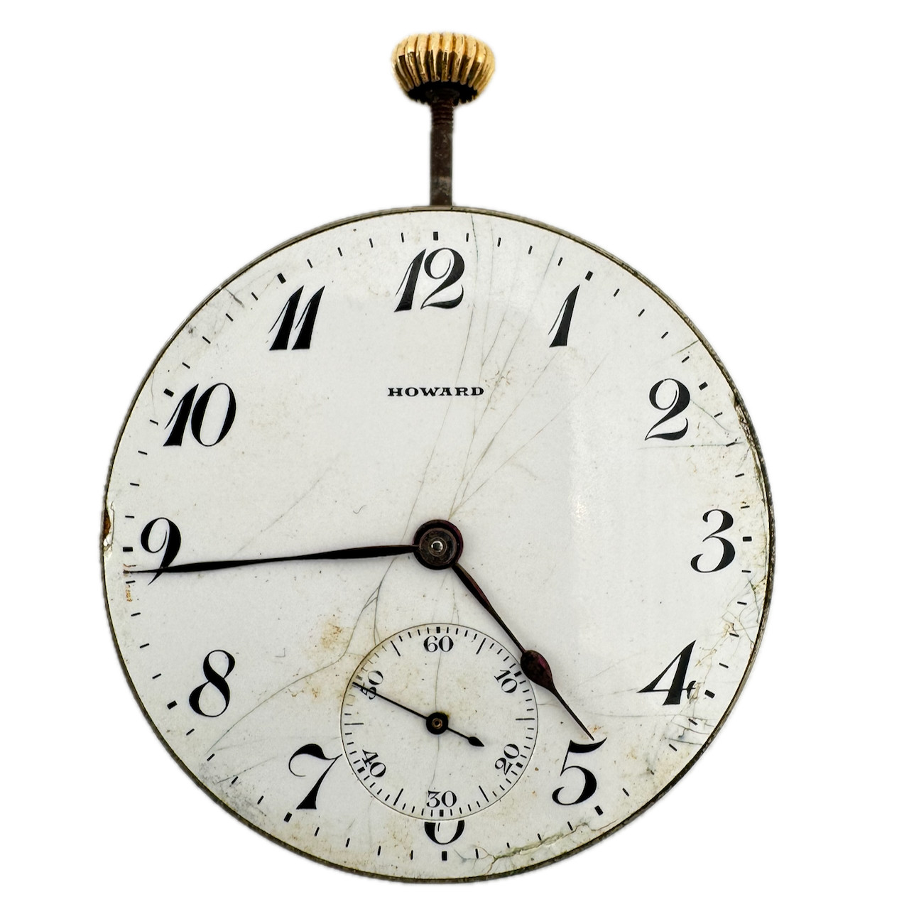 Antique 14s 1915 Howard 17 Jewels Mechanical Pocket Watch Movement Series 7 USA
