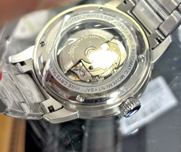 Mondia MS 218 SS CM Automatic Swiss Made Men’s 41mm Steel Watch New