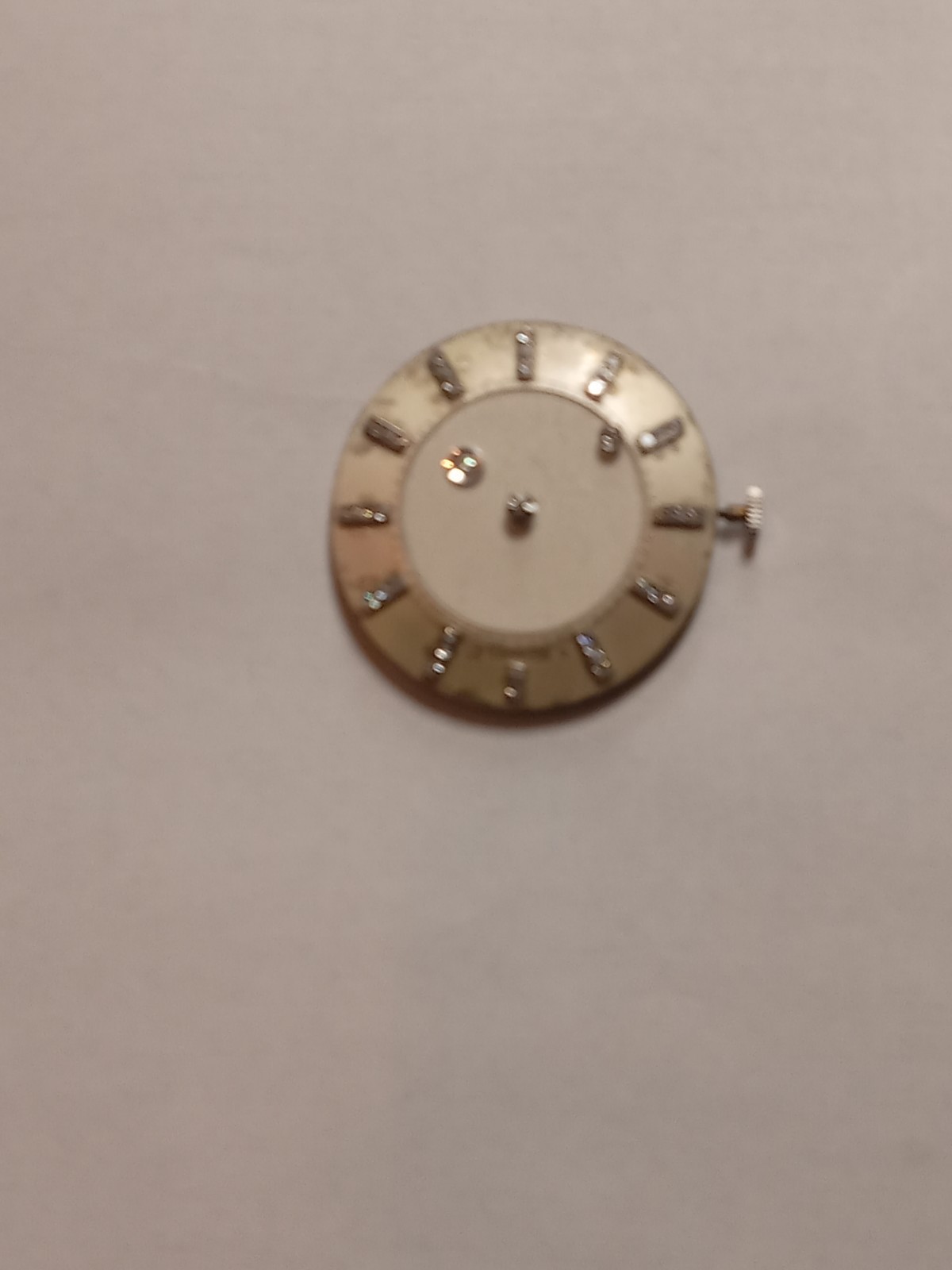 jaeger lecoultre W.movement Mystery Dial With Diamonds Real White Natyral Mens