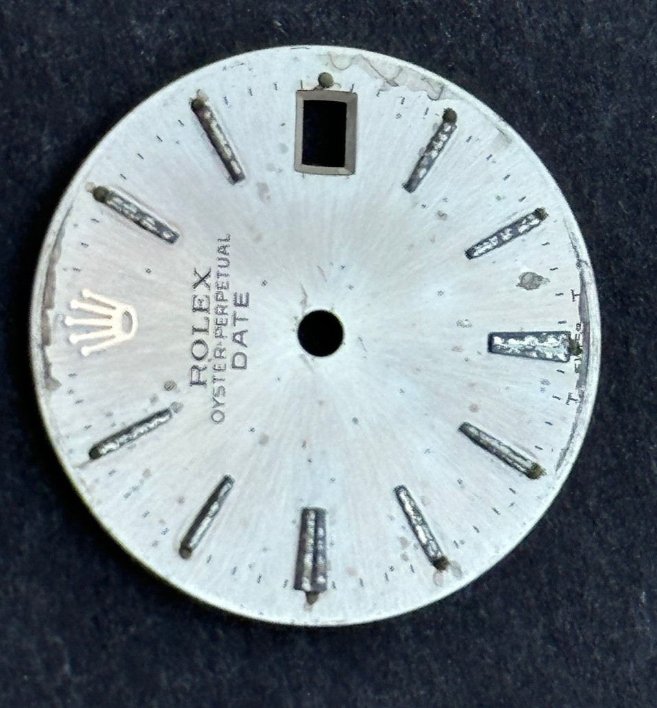 Vintage Rolex Oyster Perpertual Date Watch Dial For 26mm Case 6517 6519 6917