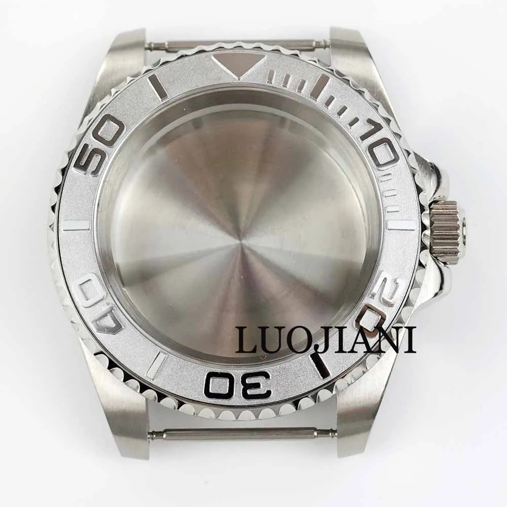 40mm NH35 Steel Case Ceramic Bezel Sapphire 28.5 Dial Jubilee Strap