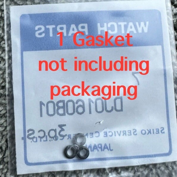 1X ORIGINAL “D-RING” CROWN GASKET SEIKO 6138 6139 4006 6117 MODELS ON LIST