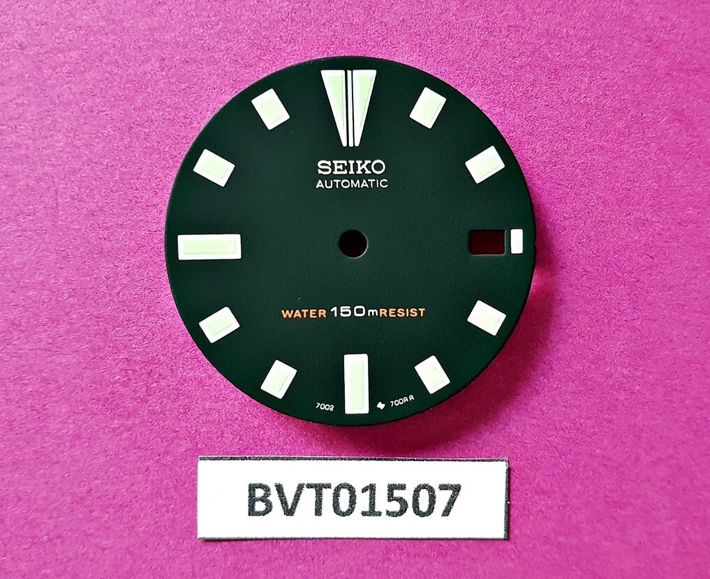 NEW SEIKO AF BLACK DIAL FOR SEIKO 7002 7000 DIVERS AUTO WATCH BVT01507