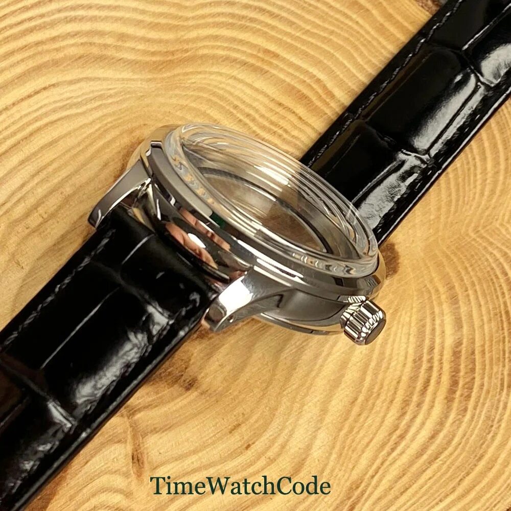 316L Watch Case for NH35 NH38 ETA2824 PT5000 10ATM Domed Sapphire Crystal 40mm