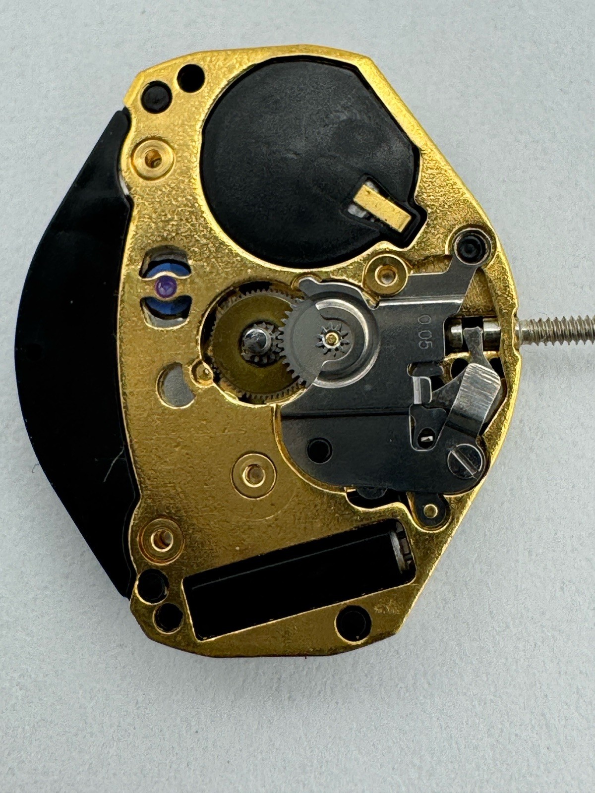3 Vintage ETA 902.002 Untested Quartz Watch Movements Movado For Parts Or Repair