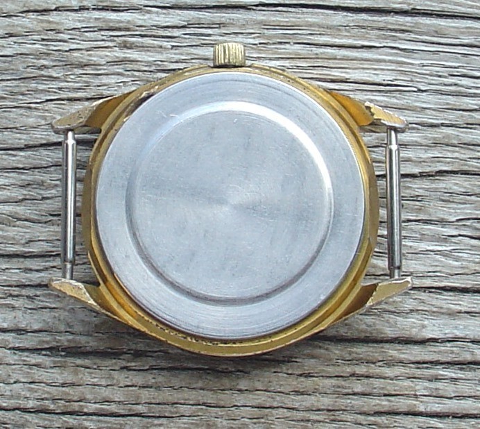 Vintage Dress watch Luch Pennant – “Вымпел” (Russia USSR) mens watch BLACK DIAL.