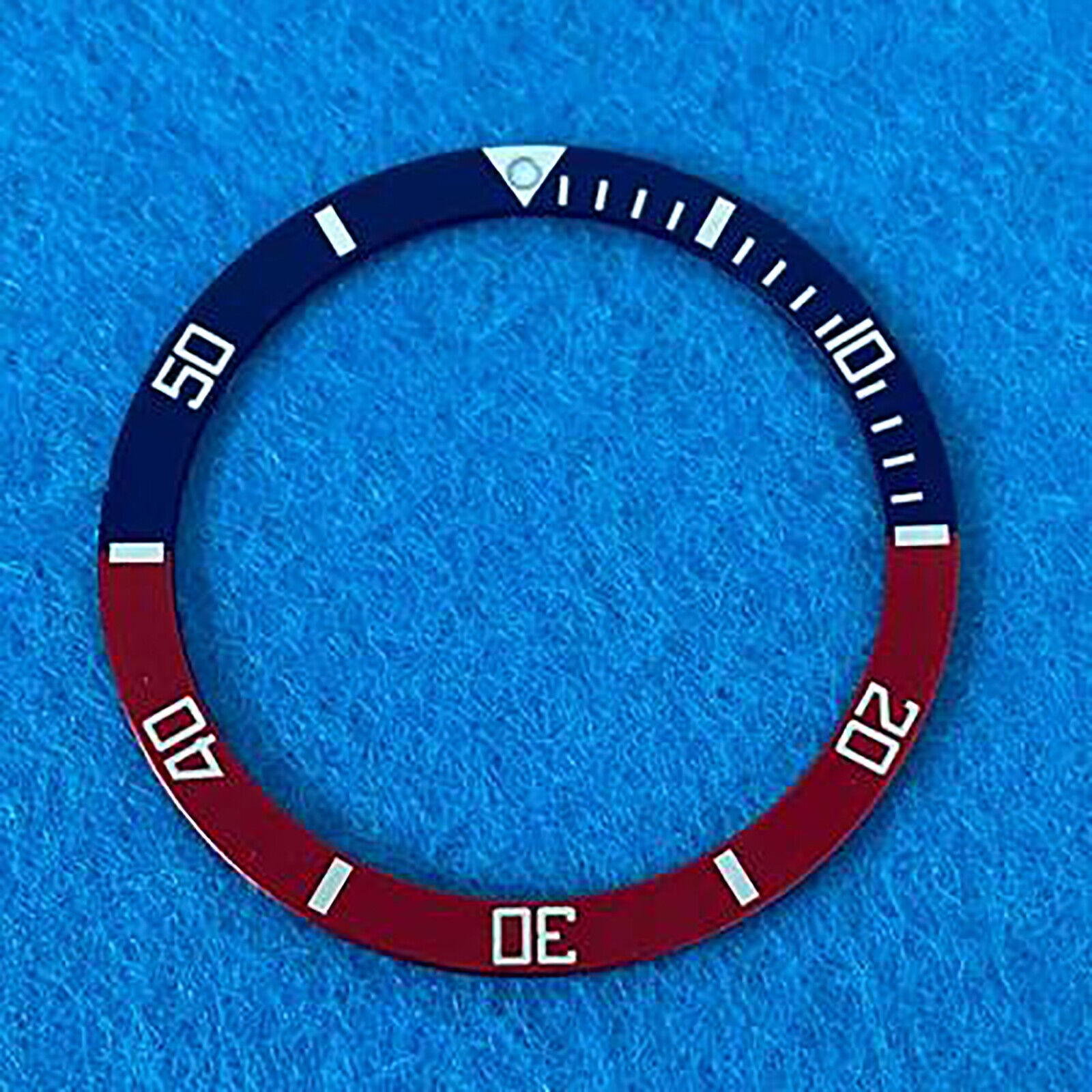 39mm*32mm Aluminum Flat Watch Bezel Insert Ring NEW for Mens Watch Accessories