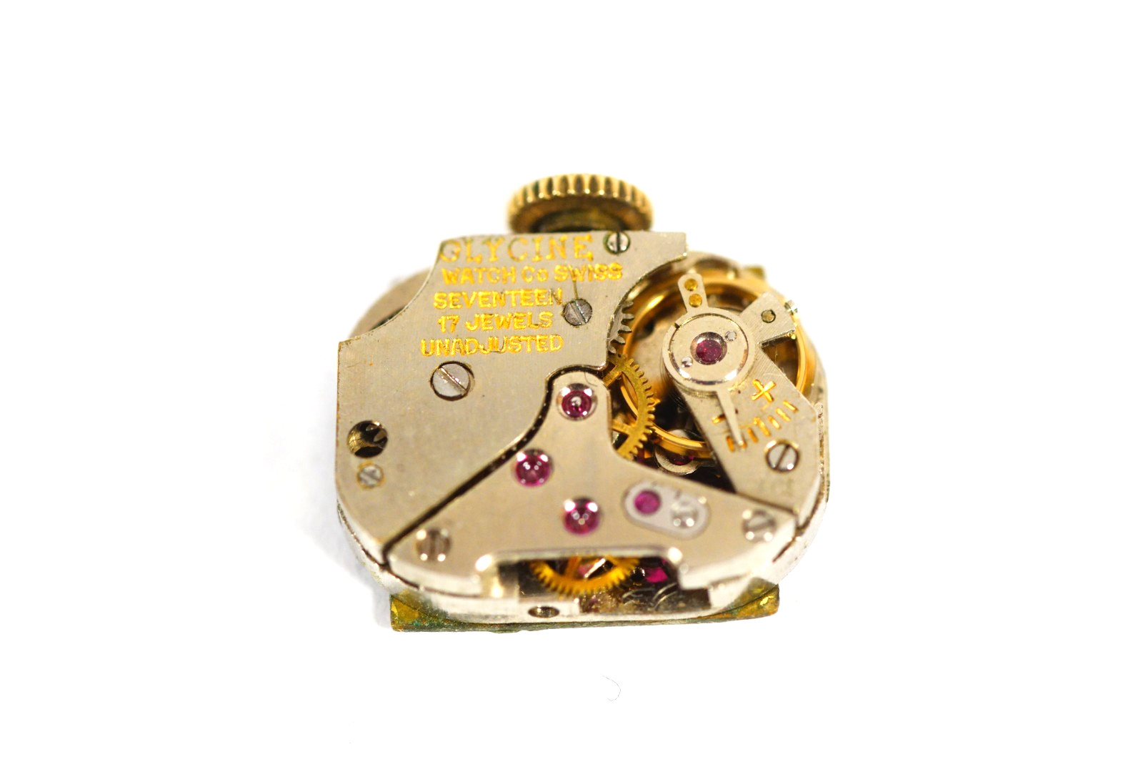 GLYCINE Watch Movement MOP Dial Cal AS-976 Glycine Women Wristwatch Ticking