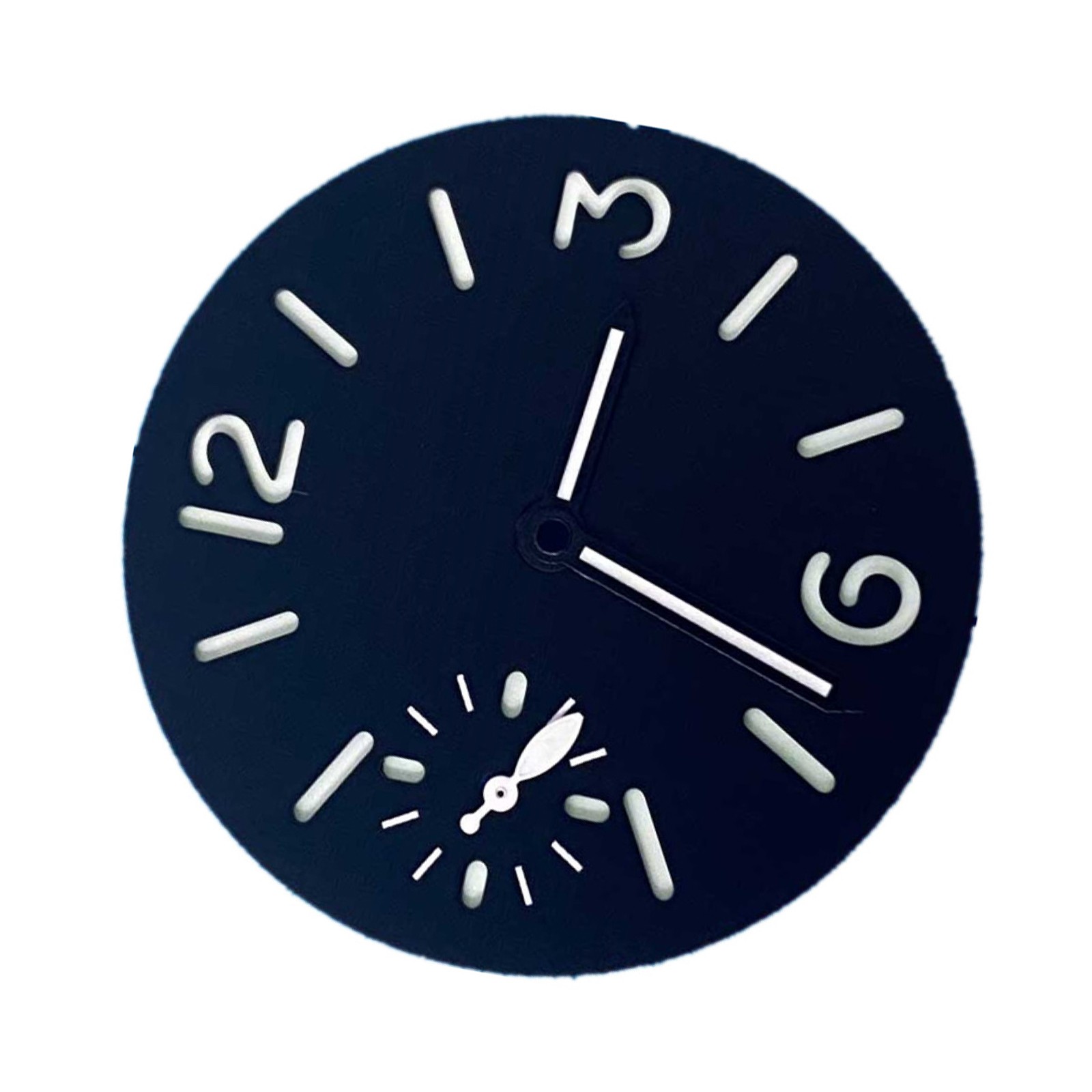 34.5mm Luminous Watch Dial With Watch Hands For ETA 6497 ST3600 Movement Kits g