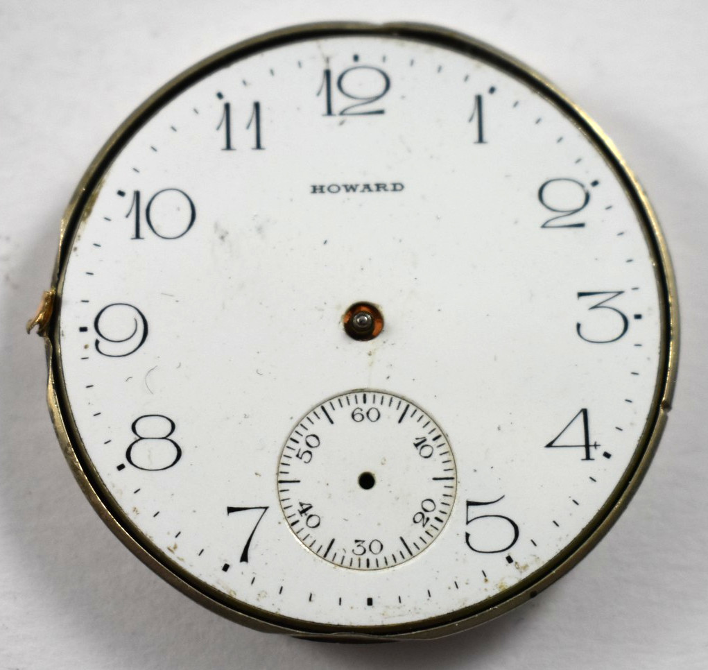 Vintage E.Howard Series 7 12s 17J OF Pocket Watch Movement lot.qq
