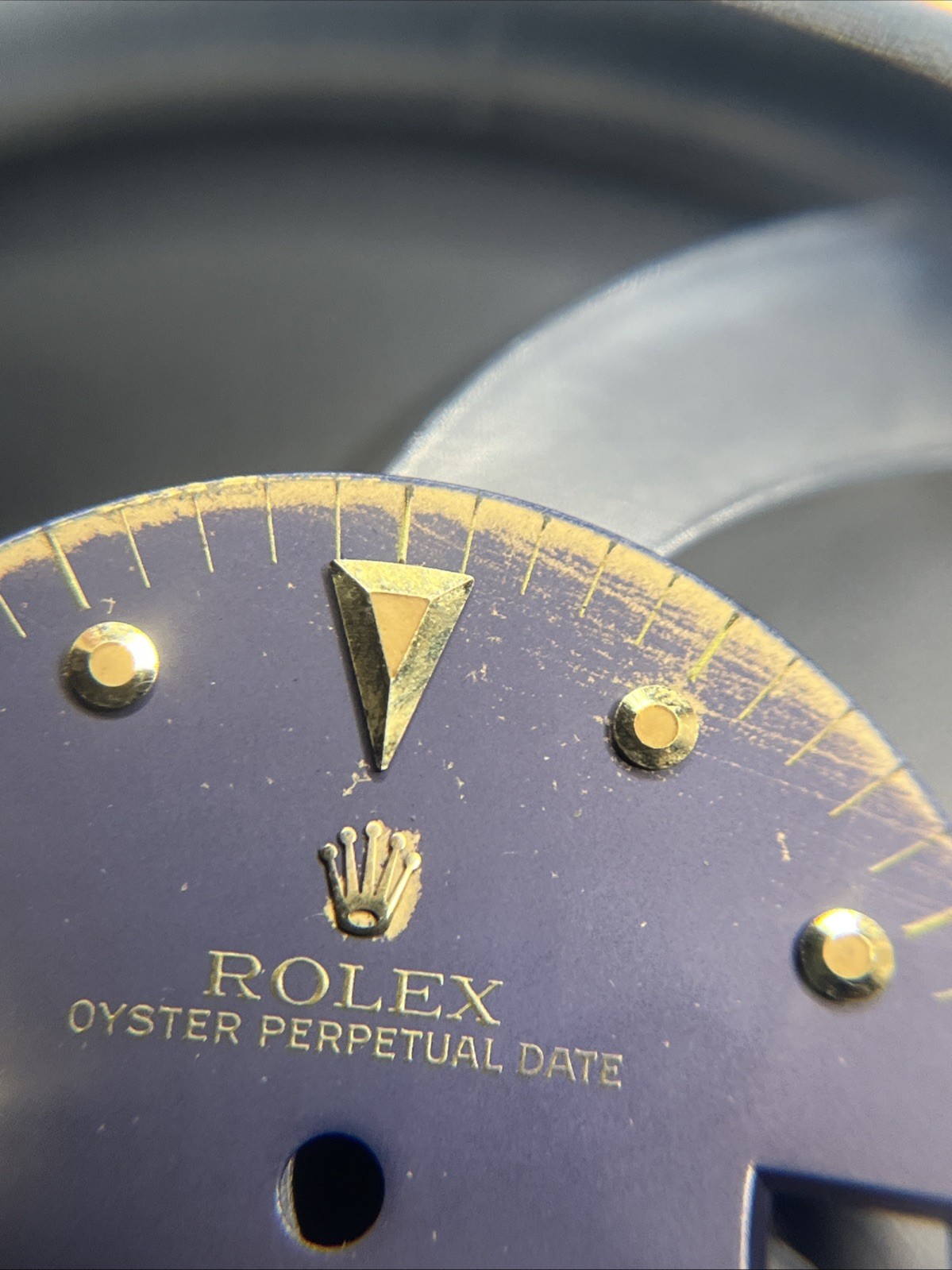 Genuine Rolex Submariner 1680 Blue Nipple Dial